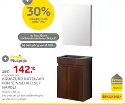 Praxis Aquazuro fonteinmeubelset Napoli aanbieding