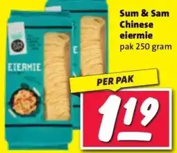 Nettorama Sum & Sam Chinese eiermie aanbieding