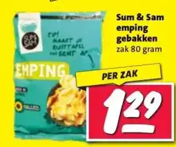 Nettorama Sum & Sam emping gebakken aanbieding