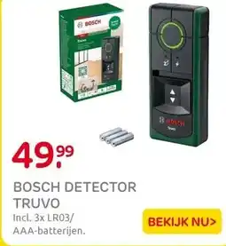Praxis Bosch Digitale Leidingzoeker Truvo aanbieding