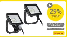 Praxis op Philips ProjectLine breedstralers aanbieding