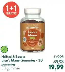Holland & Barrett Lion's Mane Gummies - 30 gummies aanbieding