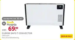Praxis Eurom Safe-T-Convect 2400W Convector aanbieding
