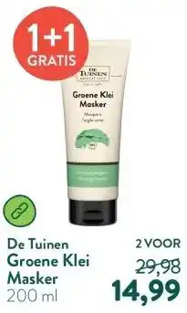 Holland & Barrett Groene Klei Masker aanbieding
