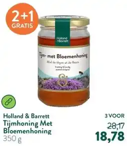 Holland & Barrett Tijmhoning Met Bloemenhoning aanbieding