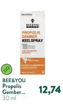 Holland & Barrett Propolis Gember Keelspray aanbieding