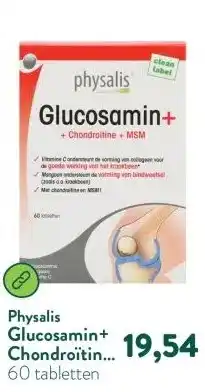 Holland & Barrett Glucosamin+ Chondroïtine + MSM aanbieding