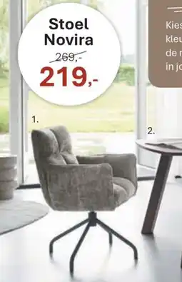 INHOUSE Stoel Novira aanbieding