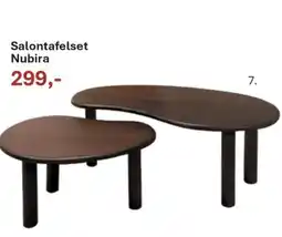 INHOUSE Salontafelset Nubira aanbieding