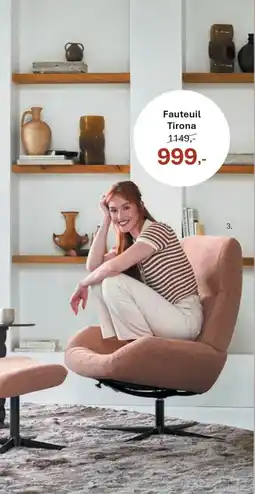 INHOUSE Fauteuil Tirona aanbieding