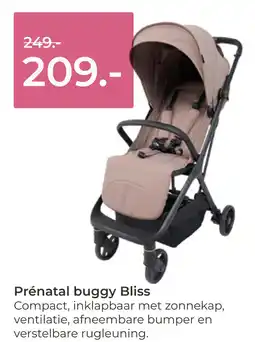 Prenatal Prénatal buggy Bliss aanbieding