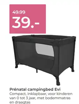 Prenatal Prénatal campingbed Evi aanbieding