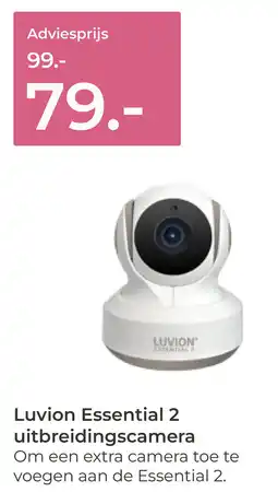 Prenatal Luvion Essential 2 uitbreidingscamera aanbieding