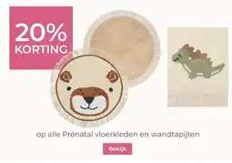 Prenatal Op alle Prénatal vloerkleden en wandtapijten aanbieding