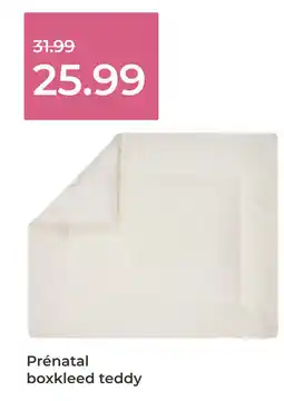 Prenatal Prénatal boxkleed teddy aanbieding