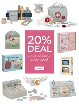 Prenatal Little Dutch speelgoed aanbieding