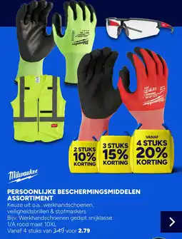 BOUWMAAT Persoonlijke beschermingsmiddelen assortiment aanbieding