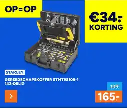 BOUWMAAT Gereedschapskoffer 142-delig aanbieding