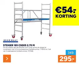 BOUWMAAT Steiger 185 C5005 2.75 M aanbieding