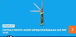 BOUWMAAT Fatmax FMHTO 20559 gipsblokkenzaag 355 mm aanbieding
