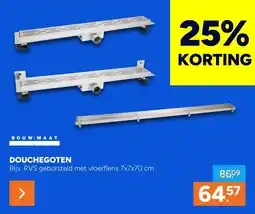 BOUWMAAT Douchegoten aanbieding