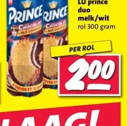 Nettorama LU prince duo melk/wit aanbieding