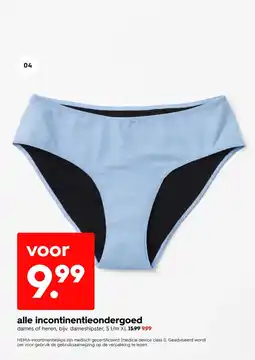 HEMA Alle incontinentieondergoed aanbieding