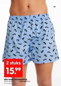 HEMA Alle losse boxershorts aanbieding
