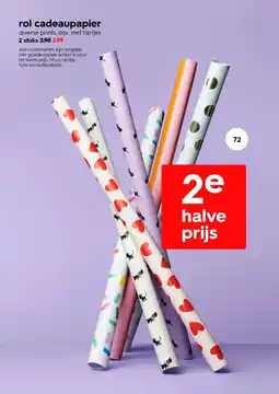 HEMA Rol cadeaupapier aanbieding
