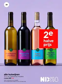 HEMA Alle huiswijnen aanbieding