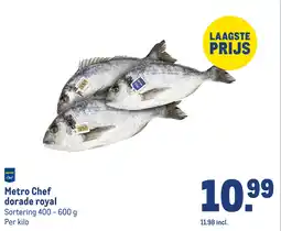 Makro Metro chef dorade royal aanbieding