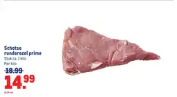 Makro Schotse runderezel prime aanbieding