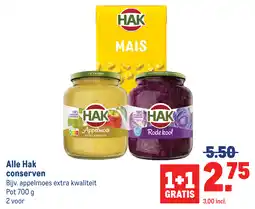 Makro Alle hak conserven aanbieding