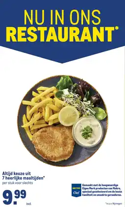 Makro Altijd keuze uit 7 heerlijke maaltijden aanbieding