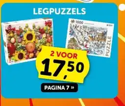 Boekenvoordeel Legpuzzels aanbieding