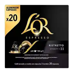 Trekpleister L'Or Ristretto Koffiecapsules aanbieding