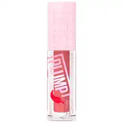Trekpleister Maybelline New York Lifter Plump 005 Peach Fever Lipgloss aanbieding