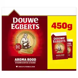 Kruidvat Douwe Egberts Aroma Rood Snelfilterkoffie aanbieding