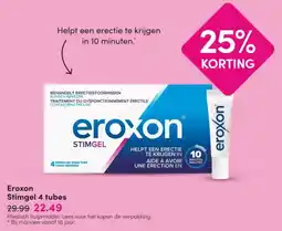 DA Eroxon Stimgel 4 tubes aanbieding