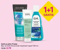 DA Guhl en John Frieda aanbieding