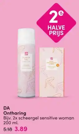 DA DA Ontharing aanbieding
