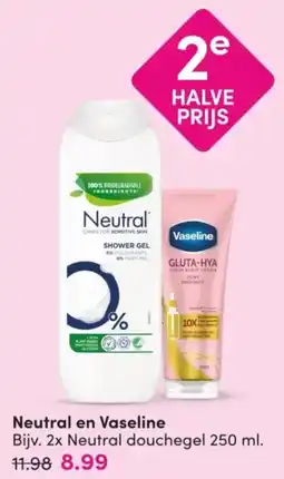 DA Neutral en Vaseline aanbieding