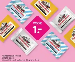 DA Fisherman's Friend Single pack aanbieding