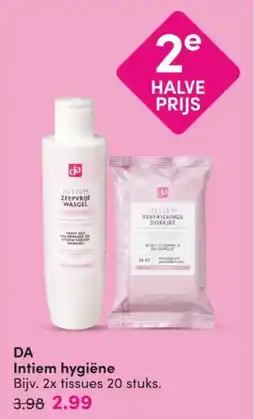 DA DA Intiem hygiëne aanbieding