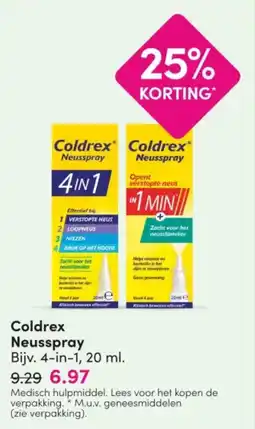 DA Coldrex Neusspray aanbieding