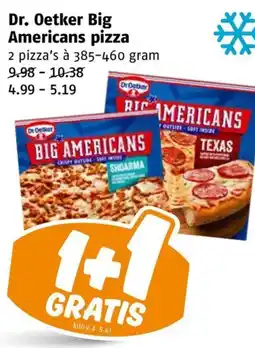 Poiesz Dr. Oetker Big Americans pizza aanbieding