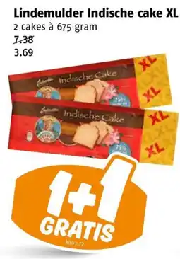 Poiesz Lindemulder Indische cake XL aanbieding