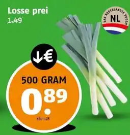 Poiesz Losse prei aanbieding