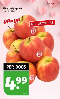 Poiesz Pink Lady Appels aanbieding