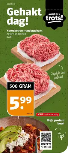 Poiesz Noordertrots rundergehakt aanbieding